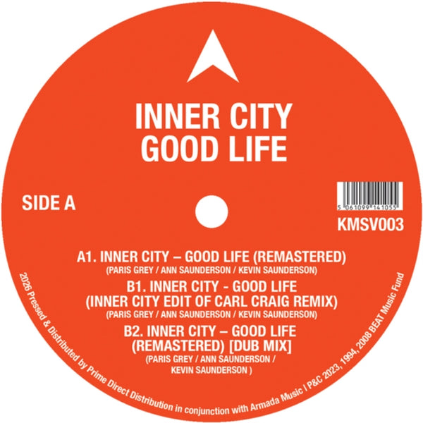 Good Life Artist INNER CITY Format:12" Vinyl Label:KMS