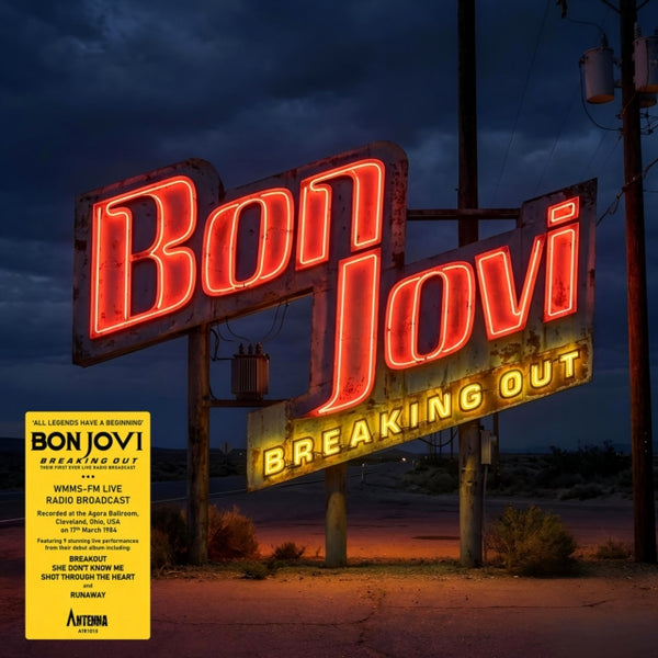 Breaking Out (Sunflower Vinyl) Artist BON JOVI Format:LP Label:ANTENNA