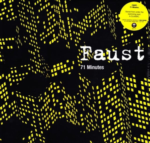 71 Minutes Faust vinyl 2lp - punk to funk heaven