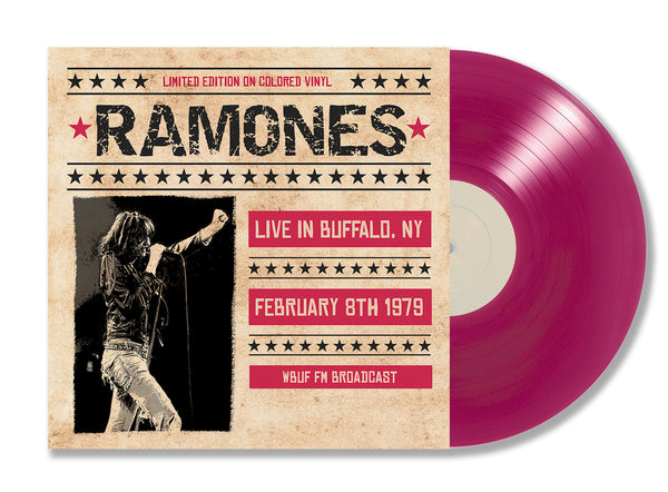 Live In Buffalo. Ny. February 8Th 1979 (Transparent Magenta Vinyl Artist RAMONES Format:LP