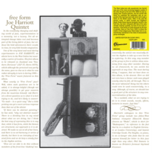 Free Form Artist Joe Harriott Quintet Format:Vinyl / 12" Album (Clear vinyl) Label:Destination Moon