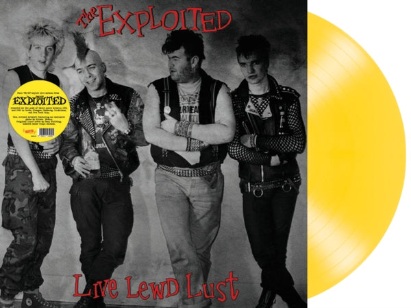 Live Lewd Lust (Yellow Vinyl) Artist EXPLOITED Format:LP Label:RADIATION REISSUES