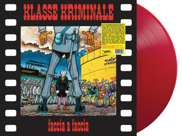 Faccia A Faccia (Coloured Vinyl) (+Poster) Artist KLASSE KRIMINALE Format:LP Label:RADIATION REISSUES