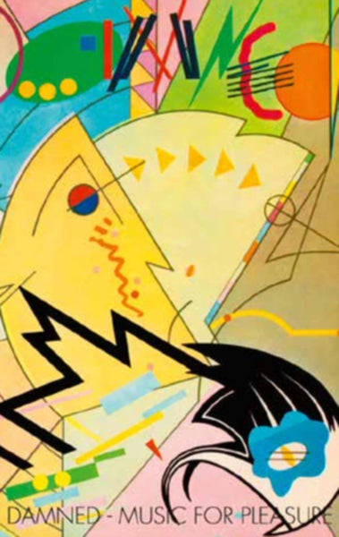 the damned Music for Pleasure Cassette Tape