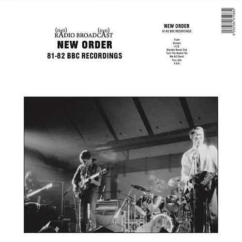 81 - 82 BBC Recordings Artist NEW ORDER Format:LP Label:RADIO BROADCAST - punk to funk heaven