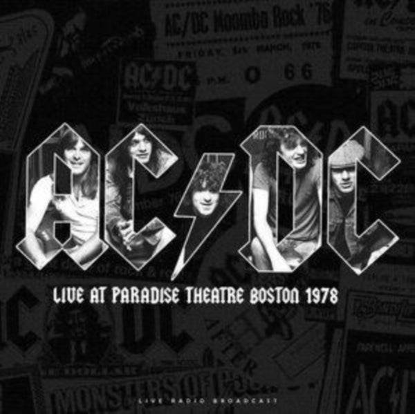 Live at Paradise Theatre, Boston 1978 Artist AC/DC Format:Vinyl / 12" Album Label:Cult Legends