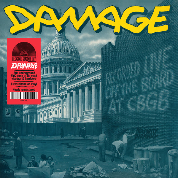 DAMAGE RECORDED LIVE OFF THE BOARD AT CBGB (RSD 2024) VINYL LP