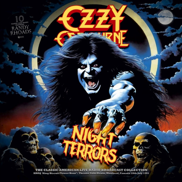 OZZY OSBOURNE Night Terrors (Red Vinyl) lp