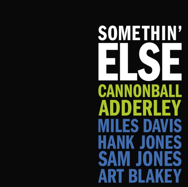 Somethin' Else Artist Cannonball Adderley Format:Vinyl / 12" Album Label:Second Records