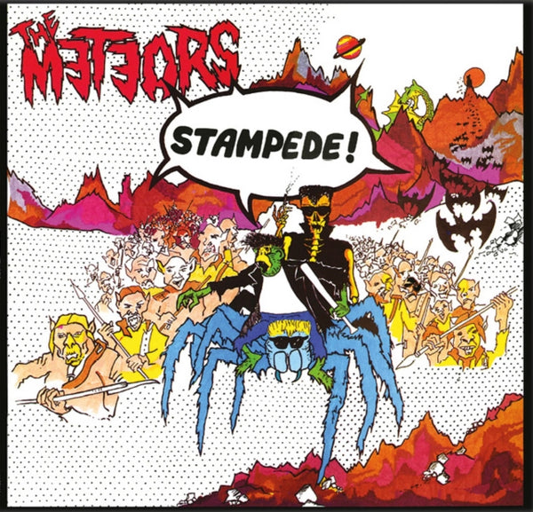 Stampede (Sunburst Yellow/Red Vinyl) Artist METEORS Format:LP Label:REISSUED SOUNDS