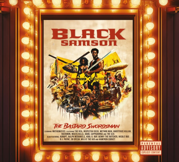Black Samson - The Bastard Swordsman Artist Wu-Tang and Mathematics Format:CD / Album Digipak