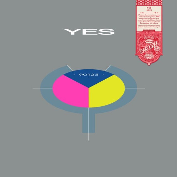 90125 Artist YES Format:LP Label:ATLANTIC CATALOG GROUP - punk to funk heaven