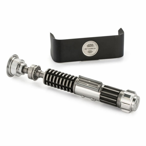 ROYAL SELANGOR Star Wars Obi Wan Kenodi Light saber Pewter Document Ho ...