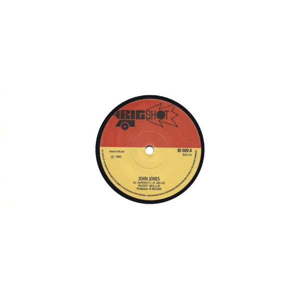John Jones / I've Tried Before Artist RUDY MILLS / IMPERSONATORS Format:7" Vinyl Label:BIGSHOT