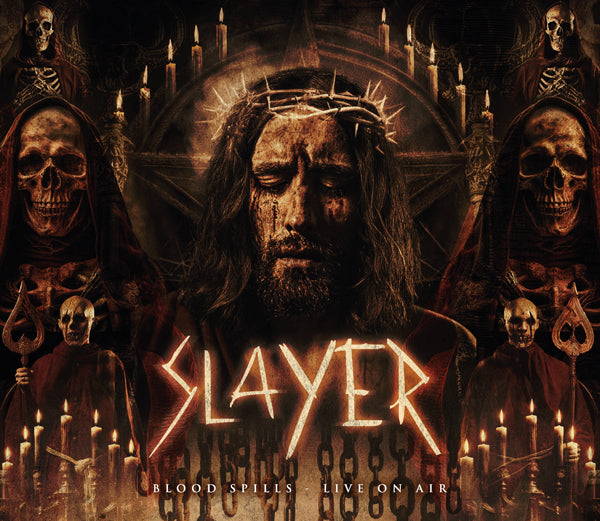 SLAYER BLOOD SPILLS - LIVE ON AIR (6CD) Compact Disc Box Set