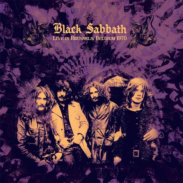 BLACK SABBATH LIVE IN BRUSSELS, BELGIUM 1970 (PURPLE MARBLED VINYL) VINYL LP