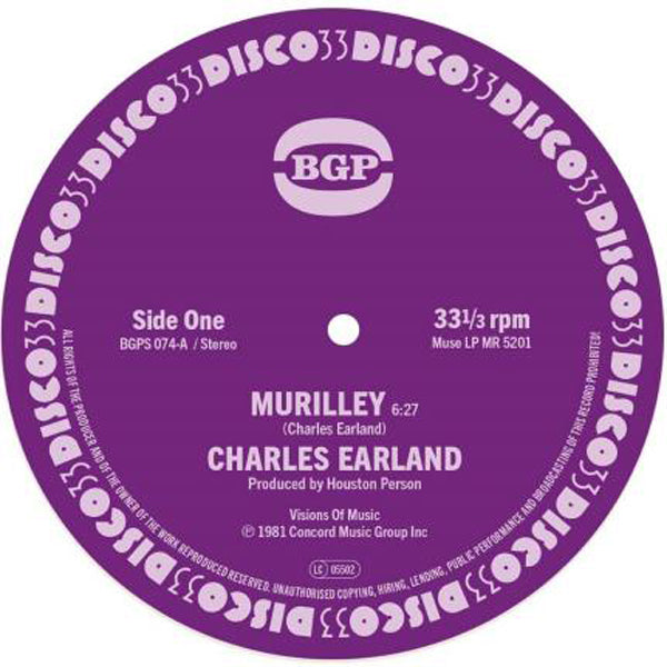 CHARLES EARLAND MURILLEY / LEAVING THIS PLANET VINYL 7"