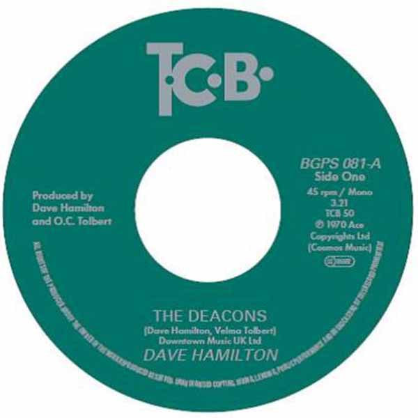 DAVE HAMILTON THE DEACONS Vinyl 7"