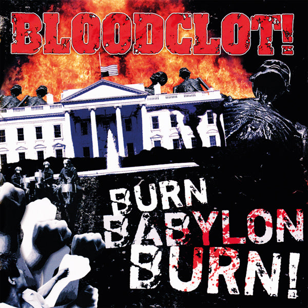 BLOODCLOT BURN BABYLON BURN (RED VINYL) VINYL LP