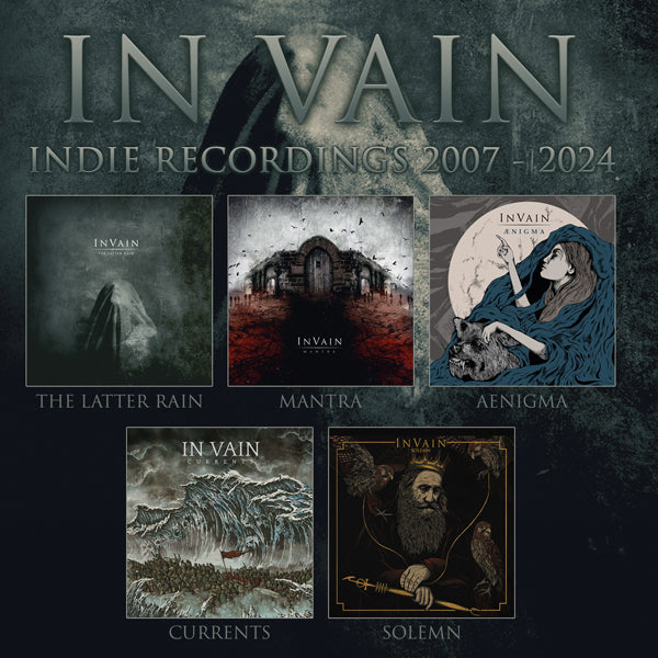 IN VAIN INDIE RECORDINGS 2007 - 2024 (5CD) Compact Disc - 5 CD Box Set