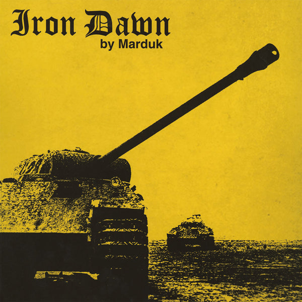 MARDUK IRON DAWN (YELLOW W/ BLACK SPLATTER VINYL 2LP) Vinyl Mini LP