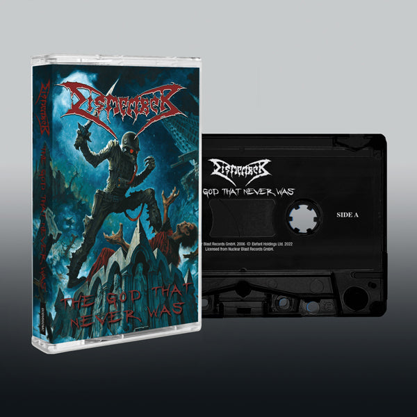 DISMEMBER THE GOD THAT NEVER WAS MUSIC CASSETTE