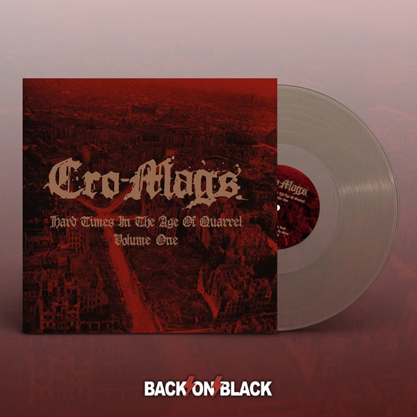 CRO-MAGS HARD TIMES IN THE AGE OF QUARREL VOL 1 (CLEAR VINYL) VINYL DOUBLE ALBUM