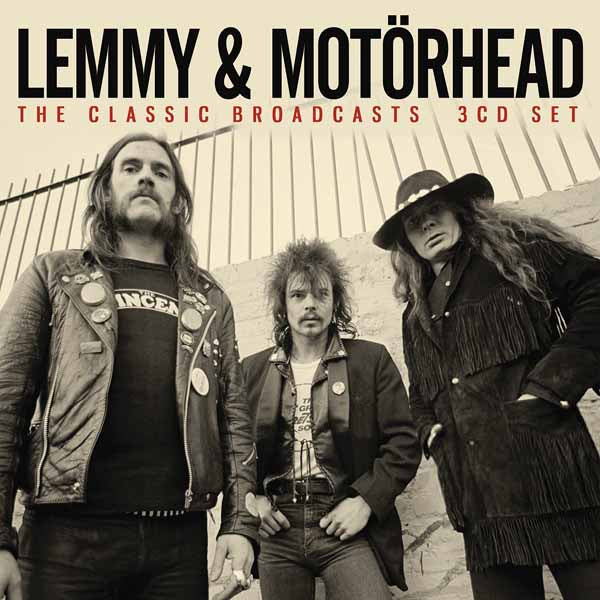 LEMMY & MOTORHEAD THE CLASSIC BROADCASTS (3CD) Compact Disc - 3 CD Box Set