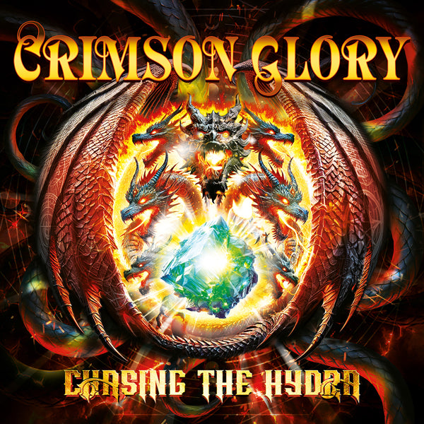 CRIMSON GLORY CHASING THE HYDRA Compact Disc