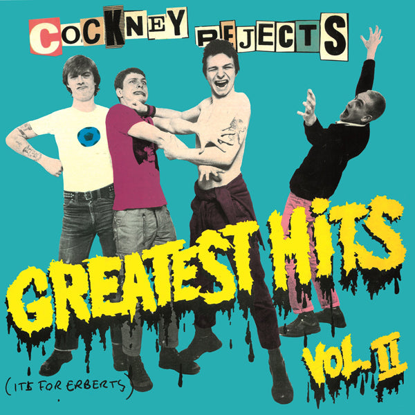 COCKNEY REJECTS GREATEST HITS VOL 2 (SKY BLUE VINYL) Vinyl LP