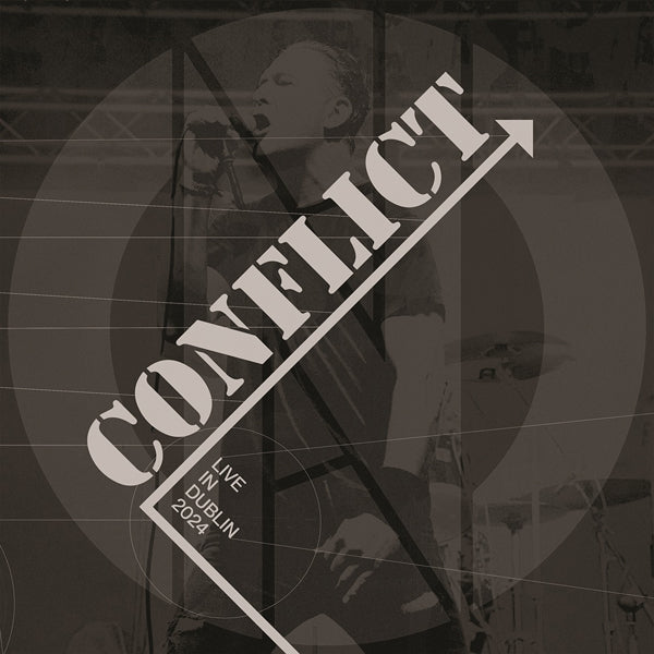 CONFLICT LIVE IN DUBLIN 2024 (2X10" BLACK &amp; WHITE VINYL) Vinyl 10" Double