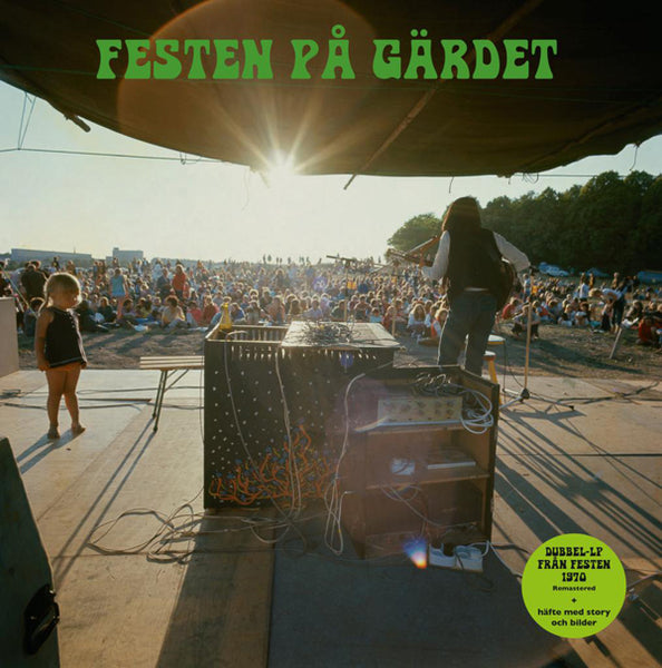 VARIOUS ARTISTS FESTEN PÅ GÄRDET Vinyl Double Album