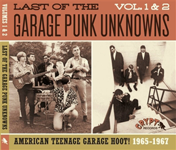VARIOUS ARTISTS GARAGE PUNK UNKNOWNS - THE LAST OF.. 1 & 2 Compact Disc