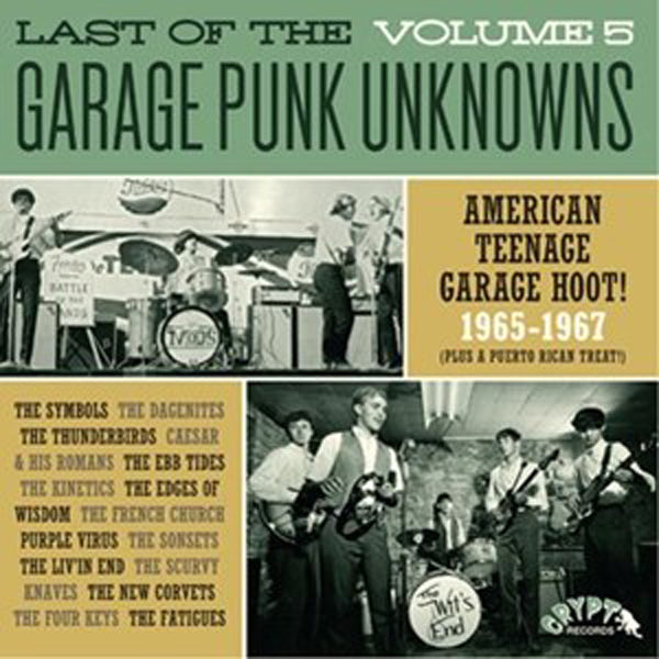 VARIOUS ARTISTS GARAGE PUNK UNKNOWNS - THE LAST OF... VOL.5 Vinyl LP
