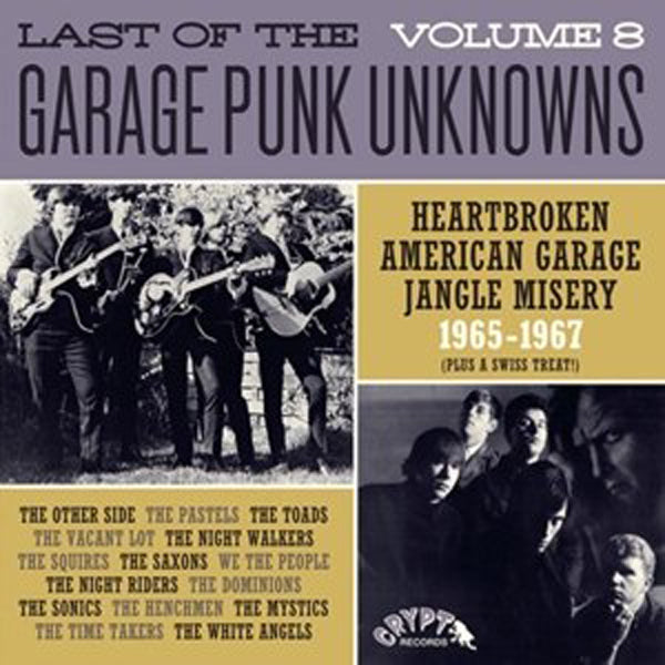 VARIOUS ARTISTS GARAGE PUNK UNKNOWNS - THE LAST OF... VOL.8 Vinyl LP