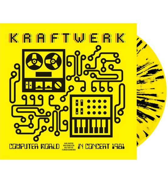 Kraftwerk - Computer World In Concert 1981 (Limited Edition Hand Numbered on Splatter Vinyl)