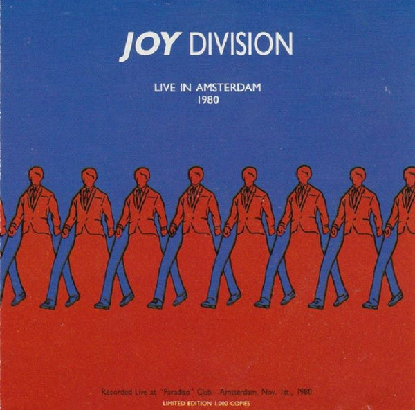 JOY DIVISION Live In Holland January 1980 DOL Format: limited black & white vinyl LP