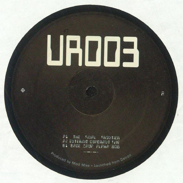 UR aka UNDERGROUND RESISTANCE The Final Frontier (reissue) Underground Resistance US Format: 12" repress