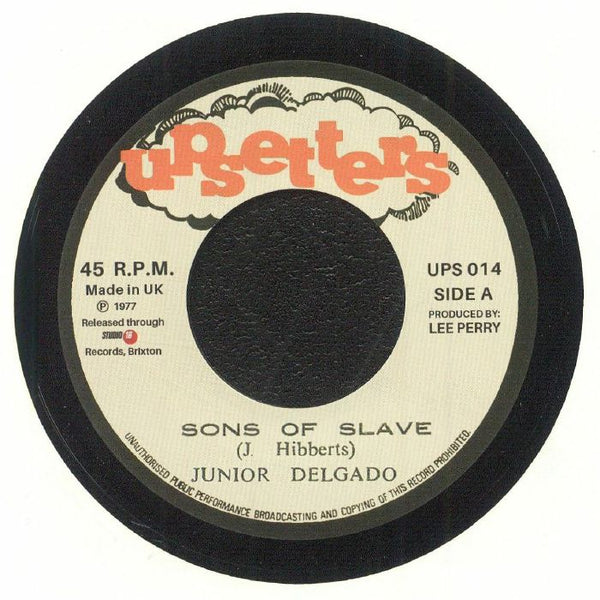 JUNIOR DELGADO / THE UPSETTER Sons Of Slaves (reissue) Upsetters Jamaica Format: 7"