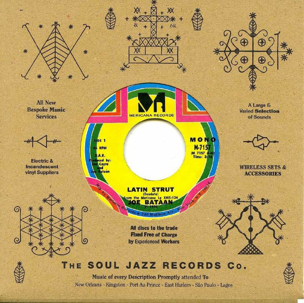 Joe BATAAN Latin Strut Soul Jazz Format: 7" limited to 300 copies