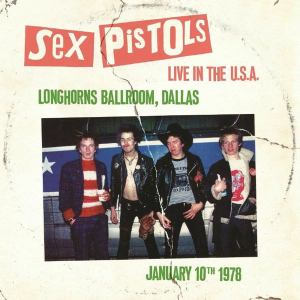 SEX PISTOLS Live In The USA 1978 Dallas UMR Format: white vinyl LP