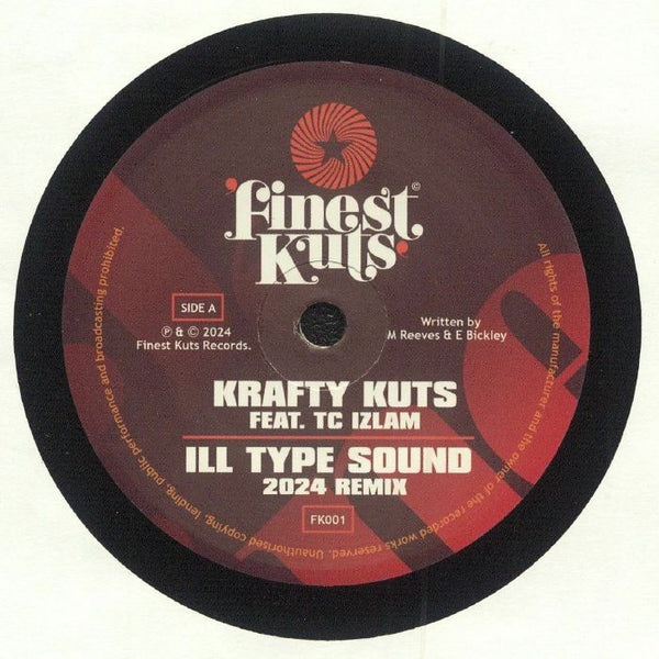 KRAFTY KUTS Ill Type Sound (limited 7" repress) Finest Cuts