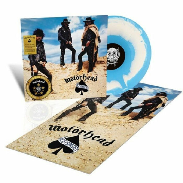 MOTORHEAD Ace Of Spades (50th Anniversary Edition) BMG Format: limited blue & white vinyl LP + poster