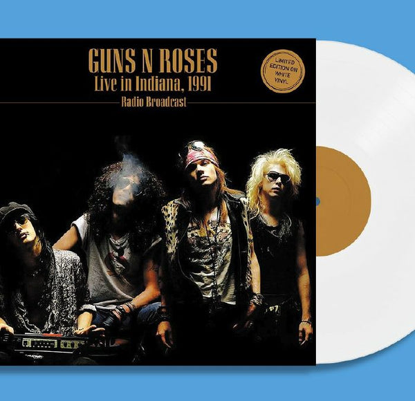 GUNS'n'ROSES Live In Indiana 1991 (white vinyl LP) Room On Fire