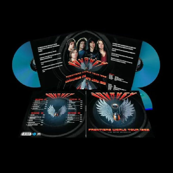 JOURNEY Frontiers World Tour 1983 The Vinyl Champ Format: gatefold blue vinyl 2xLP