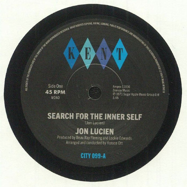 Jon LUCIEN Search For The Inner Self Kent Format: 7"