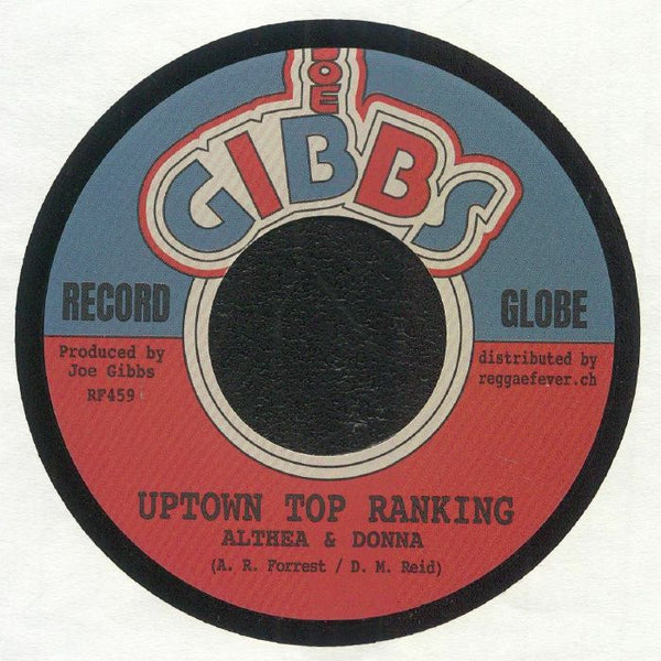 ALTHEA &amp; DONNA / JOE GIBBS & THE PROFESSIONALS Uptown Top Ranking Joe Gibbs Format: 7"