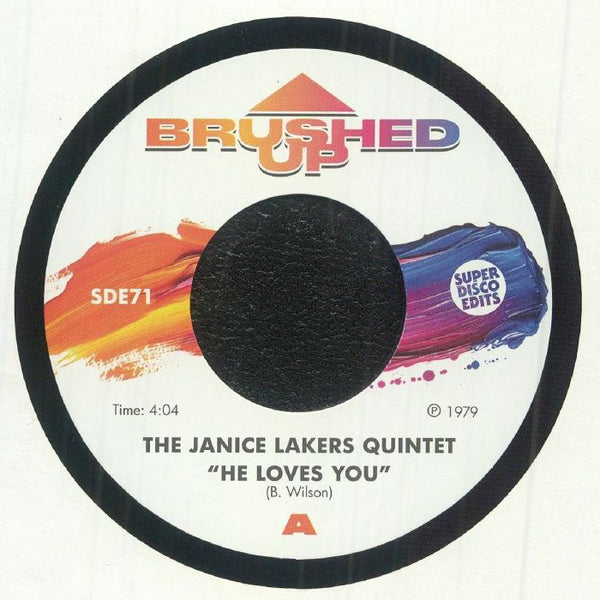 The JANICE LAKERS QUINTET He Loves You (7") Super Disco Edits
