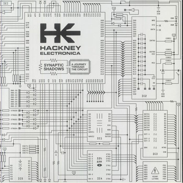 HACKNEY ELECTRONICA Synaptic Shadows: A Journey Through The Circuit (12")