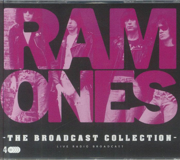 RAMONES The Broadcast Collection Cult Legends Format: 4xCD